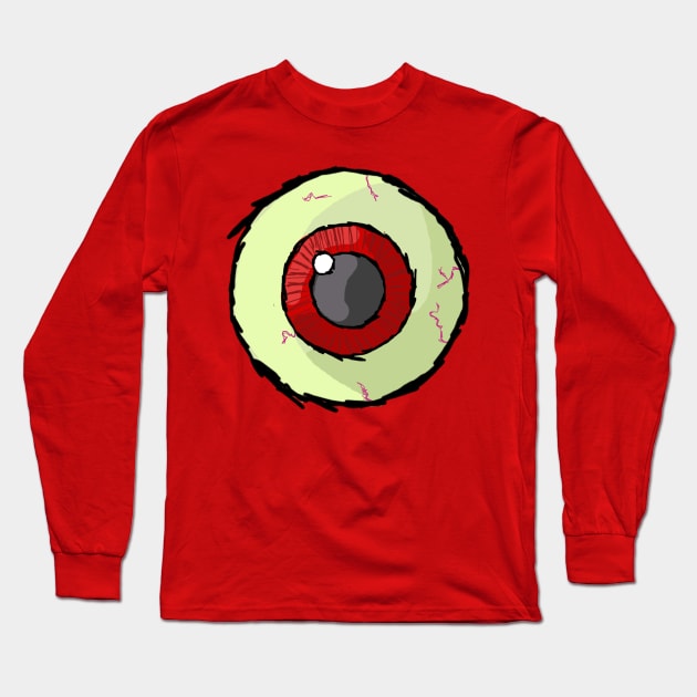 Monster is Watching.. Long Sleeve T-Shirt by SimplyMrHill